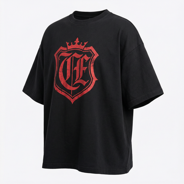 GRAPHIC PRINT OVERSIZED TEE